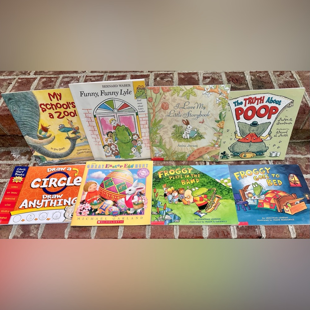 Bundle of 8 Paperback Children Books